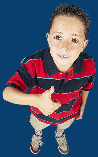 Boy Thumbs Up - Pediatric Dentist in Madison, Morristown and Florham Park, NJ
