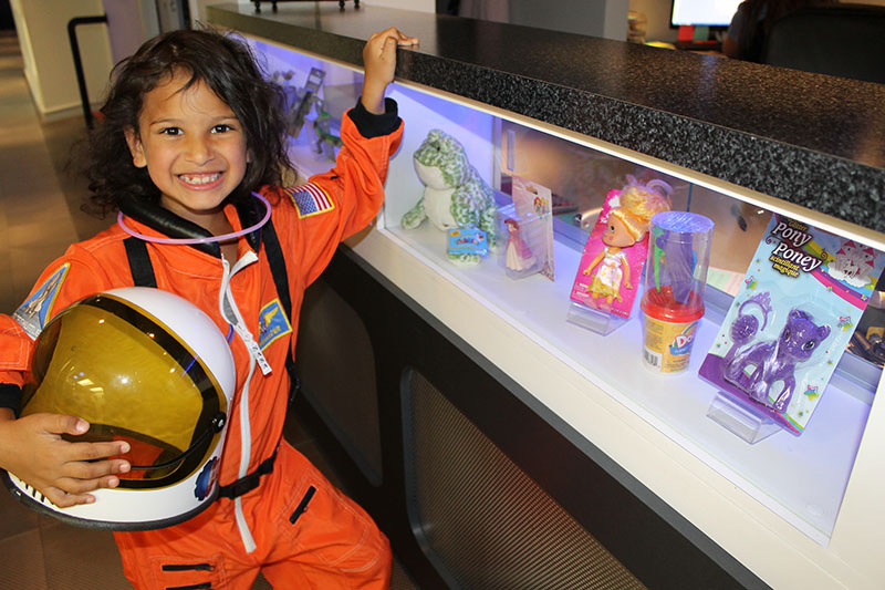 Child with prizes for Pediatric Dentist in Madison, Morristown and Florham Park, NJ